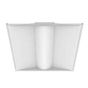 แผงไฟทัฟเฟอร์แบบติดตั้งบนพื้นผิว2x4ตะกร้าไฟทรงแบน2x2เพดานติดในโกดังสินค้าของเรา ETL DLC UL - Product Image 2