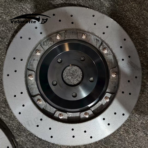 Rotor en céramique de carbone de fibre longue CCB enduit de carbure de silicium avec le jeu de plaquettes de frein pour Subaru Wrx BMW M4 G87 F90 <span class=keywords><strong>Audi</strong></span> Q5 Q7 <span class=keywords><strong>Q8</strong></span> - Product Image 5