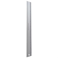 Règles de sécurité multifonctionnelles en alliage d'aluminium de haute qualité, colorées, de 1200 mm, avec traitement d'oxydation pour les dessinateurs et les étudiants
