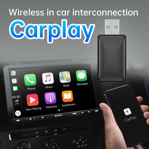 ดองเกิล CarPlay ไร้สายรุ่นใหม่ปี 2026 รองรับ 5G WiFi เชื่อมต่อรวดเร็ว แปลง CarPlay แบบใช้สายเป็นไร้สายสำหรับรถยนต์ 98% รองรับการใช้งานแบบ Plug and Play - Product Image 2