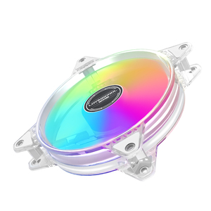 Lovingcool 120mm RGB Ventilador de refrigeración Nueva llegada PC Case Cooler para ventiladores de radiador de computadora y producto de refrigeración - Product Image 1