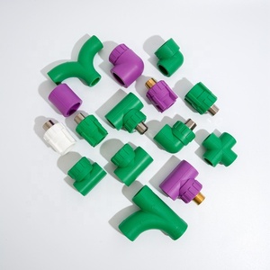 ISO-zertifizierte professionelle PN20 PN25 32mm 40mm 50mm Warm- und Kaltwasser-Versorgung PPR-Rohrverbindungen für Gewerbebau-Sanitärinstallationen - Product Image 3