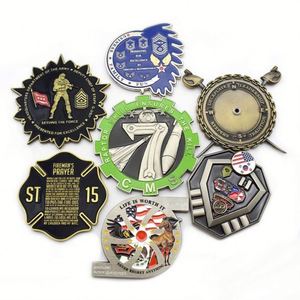 Moneda Conmemorativa Personalizada con Logotipo, Diseño Antiguo en Oro y Plata, Moneda de Aleación de Zinc y Latón Estampada, Moneda 3D, Colecciones de Monedas Personalizadas - Product Image 4