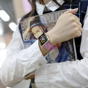 สายนาฬิกาแอปเปิ้ลขนาด40มม. 44มม. ใช้สำหรับสายรัด iWatch 38มม. 42มม. สายซิลิโคน Apple Watch Series 5 4 3 2 - Product Image 3