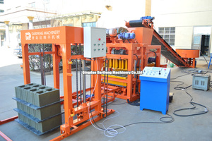 Máquina <span class=keywords><strong>de</strong></span> Bloques <span class=keywords><strong>de</strong></span> Hormigón QT4-25, Totalmente Automática, <span class=keywords><strong>de</strong></span> Alta Producción, Hidráulica, para Fabricación <span class=keywords><strong>de</strong></span> <span class=keywords><strong>Ladrillos</strong></span> Huecos - Product Image 2