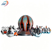 Nouvelles attractions de parc d'attractions de haute qualité au design innovant, équipement de divertissement personnalisé aux couleurs magnifiques, manèges Time Pilot à vendre