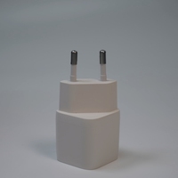 Adaptateur mural de charge rapide USB-A Type-C GaN avec protection OCP/OVP, sortie QC3.0/PD 20W pour chargeur de téléphone UK-EU-US pour appareil photo