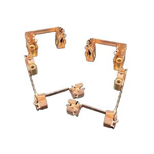 전원 스위치 소켓용 전기 황동 구리 인광 청동 스탬핑 커넥터 - Product Image 1