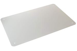 Nhà máy bán nam châm hiển thị, bảng thông báo, 17.5 "rộng x 12" cao, nhỏ, xám, kim loại, thép tấm, bảng từ tính nặng - Product Image 3