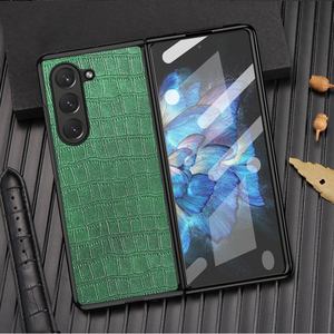 Nhà Máy Bán buôn Đen PC Đồng bằng khung sốc bảo vệ trường hợp điện thoại Samsung Galaxy Z flip6/ Z fold6 vỏ sò gấp trường hợp điện thoại - Product Image 3