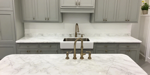 FREE SAMPLE 100% VIETNAM ARTIFICIAL QUARTZ CALACATTA STREAMER Modern Waterproof 20mm Thickness Hotel Table Top Bathroom Kitchen - Product Image 4