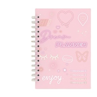 Agenda hebdomadaire non daté Objectifs hebdomadaires Cahier A5 à faire Liste Planificateur Habitude Tracker Papier Promotion MAXON Imprimé Couleur Cuir PU