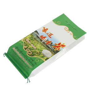 Sac d'emballage en polypropylène tissé PP imprimé BOPP pour céréales, <span class=keywords><strong>millet</strong></span>, farine de riz, aliments pour animaux, 10 kg, 25 kg, 50 kg, <span class=keywords><strong>sacs</strong></span> pour semences et engrais - Product Image 1