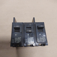 BQ1B020 1P 20A 120/240V Pemutus Sirkuit Bolt-On Kabinet PLC Sakelar Pengganti Perlindungan Kelebihan Beban Sirkuit Cabang, Banyak 3 Buah