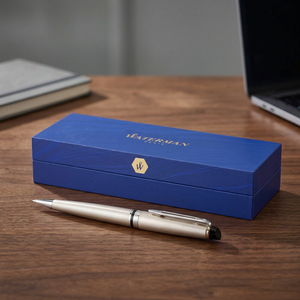 Penna a Sfera in Metallo Personalizzata Waterman Expert, Punta da 0,5mm, Inchiostro Blu, Stile Elegante, Modello 106505-3 - Product Image 3