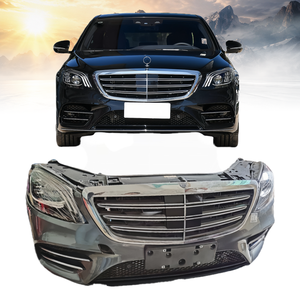 กันชนหน้ารถเบนซ์ S-Class <span class=keywords><strong>W222</strong></span> <span class=keywords><strong>มือ</strong></span><span class=keywords><strong>สอง</strong></span> ของแท้คุณภาพสูง พร้อมช่องสำหรับเซ็นเซอร์ช่วยจอดแบบยึดด้วยสกรู สำหรับรุ่น S450/S450L/S500L รับประกัน 1 ปี - Product Image 1
