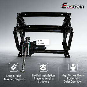 Extensor de Reposapiés <span class=keywords><strong>El</strong></span>éctrico de Lujo para Vehículos Comerciales, de Largo Alcance, Sin Perforación, con Motor de Alto Torque, Accesorios de Reequipamiento al por Mayor - Product Image 1