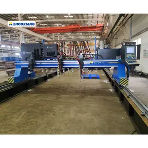 Çelik yapı Metal kesme makinesi CNC portal plazma plaka kesme makinesi fiyat