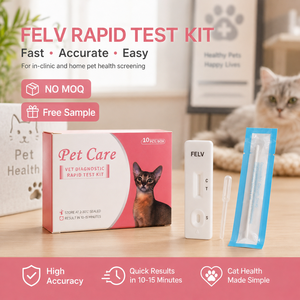 Kit de Prueba de Antígeno de Micoplasma Pneumoniae Felino, Cassette de Diagnóstico Rápido MP Ag, Detección Respiratoria, Muestra Gratuita, Exportación OEM - Product Image 5