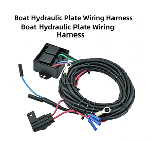 Boat Hydraulic Plate Wiring Harness, Marine Trim Tab Hydraulic Control Wire Harness for Boat Hydraulic System - Product Image 1