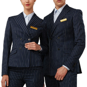 Vêtements professionnels sur mesure, costumes et pantalons pour hommes et femmes, costume formel, tenue de <span class=keywords><strong>travail</strong></span> pour fonctionnaires bancaires, uniforme bancaire - Product Image 2