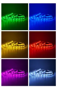 Led Strip Lights Hot Sale Led Strip Light Complete Set 16.4ft 32.8ft 50ft 65.6ft 82ft 98.4ft RGB 5050 Color Changing TV Back Light