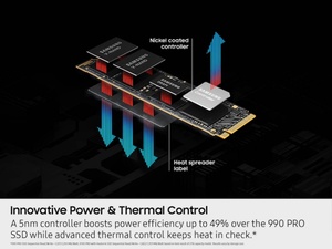 Original pour 9100 Pro 15000MB/s 8TB M.2 NVMe PCIe5.0 SSD interne pour ordinateur de bureau - Product Image 3