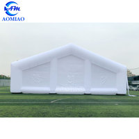 Tentes d'extérieur personnalisées, blanches à l'air, pour fête de mariage, camping, pelouse, tente gonflable pour discothèque, grande taille