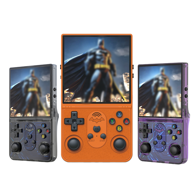 Portable Retro Handheld Game Console T16Max 4.0inch Open Source IPS Screen 64GB 128GB Linux System Video Gaming Players PK R36S