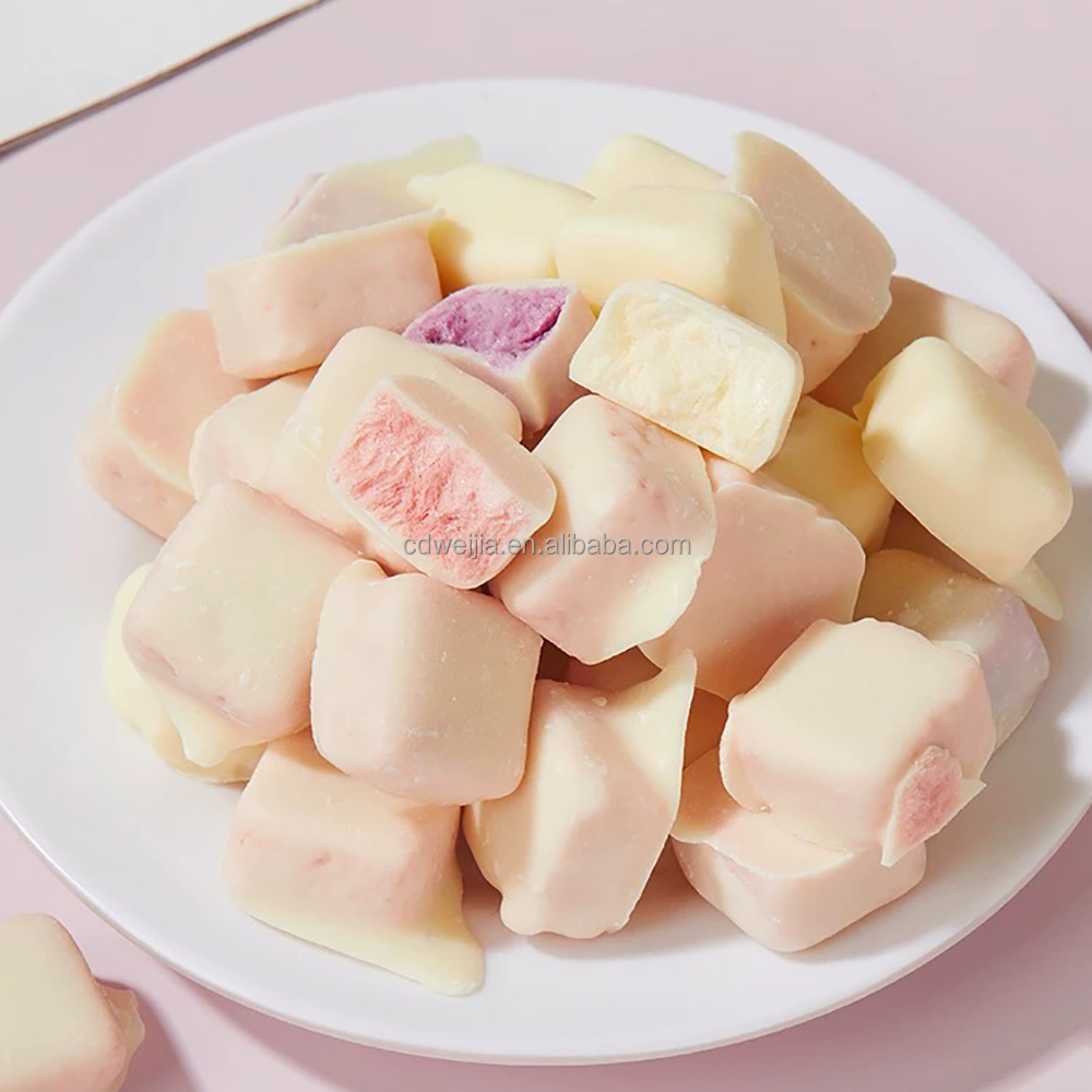 Сладкие и кислые Персики по вкусу сублимированный шоколад большие гранулы персиков заменитель какао-масла йогурт шоколадные конфеты