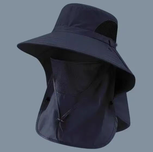 DFC05 Casquette de voyage d'extérieur anti-UV, nouvelle protection solaire détachable, chapeau de pêcheur pour l'été, protection UV pour l'alpinisme et les activités de plein air - Product Image 5