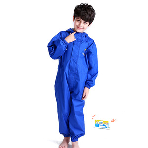 <span class=keywords><strong>Set</strong></span> Impermeabile per Bambini OEM ODM, Giacca e Pantaloni Traspiranti in Poliestere Spesso con Motivi Cartoon Riflettenti per Escursioni all'Aperto - Product Image 3