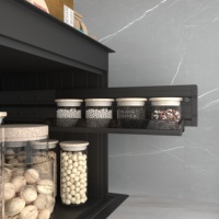 Nouvelle cuisine armoire automatique commande vocale levage armoire murale ascenseur électrique tirer panier