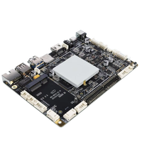 Carte de contrôle industrielle Android RK3399 Lecteur multimédia 4k avec carte SIM pour affichage professionnel intelligent