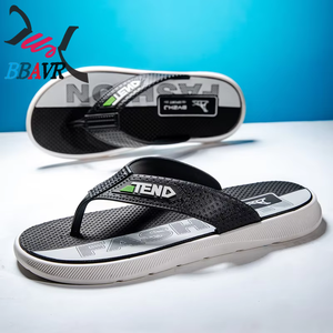 <b>Slippers</b> for Men Summer Wear Non-slip Thick Soft Bottom Wear Resistant Beach Fashion Trend Outdoor Casual Flip-flops for Men - Product Image 2