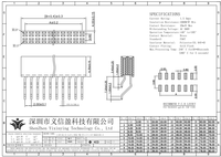 Connecteur femelle 2,54 mm, pas de 2,0 mm, simple ou double rangée, à angle droit, pour montage en surface (SMT), pour carte de circuit électronique