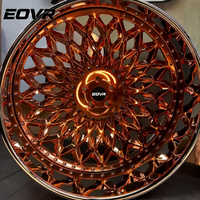 Rines Forjados de 2 Piezas, Diseño de Malla, Aleación de Aluminio 5x120 5x112 5x127 para Mercedes-Benz, BMW, Audi, Chevrolet