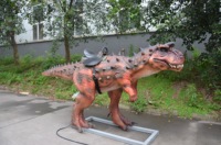 Équipement d'attractions animatroniques : Dinosaure T-Rex simulé pour parc d'attractions pour enfants