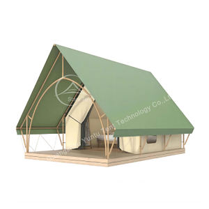 Tente de safari de luxe à toit en pente pour le désert, idéale pour le glamping et l'hébergement en safari africain - Product Image 2