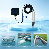 Terminal de surveillance solaire LoRaWAN, capteur de qualité de l'eau pour les ions nitrites avec une précision de 5 % FS