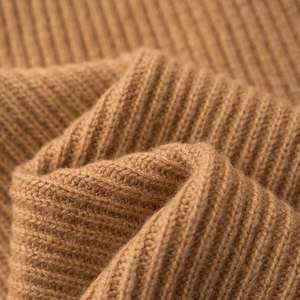 صدرية محبوكة بدون أكمام برقبة حرف V عميقة للسيدات بدون أكمام من الصوف غير رسمي مضلع مخطط ملابس تريكة OEM ODM/للبيع بالجملة - Product Image 6