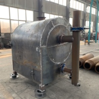 Four de carbonisation de charbon de bois de rebut de poêle de carbonisation de levage horizontal de petite taille