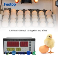 Controlador de Incubadora Automático Festop XM-18 110V, Termostato Digital de Temperatura y Humedad, Material Plástico con OEM y ODM
