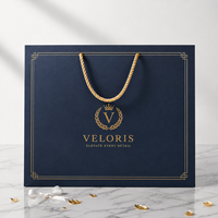 Sacs en papier kraft écologiques haut de gamme pour vêtements de boutique, avec impression flexographique, gaufrage et dorure à chaud UV
