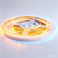 Bande lumineuse LED COB ultra-étroite de 2 mm de large, IP68, USB, autocollante, ultra-lumineuse, CRI élevé, basse tension, décoration ambiante, télécommande