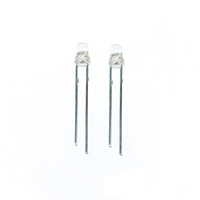 Lampada a infrarossi LED F5 a testa tonda da 3 mm 940/850nm, emettitore di segnale per telecomando, tubo fotosensibile, perline luminose