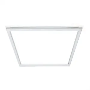 Nuovo elenco led panel light 60x60 incasso in alluminio 595x595mm led panel frame light per ospedale