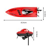 Bateau Rc haute vitesse 2.4 Ghz, 30 km/h, bateaux télécommandés, bateau de course d'aventure adapté à la piscine et au lac