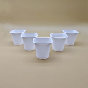 Sulide Custom Plastic Bekers Productie Pp Materiaal 6 Oz Bevroren Griekse Yoghurtcontainer Vierkante Yoghurt Aanpasbare Verpakking - Product Image 6
