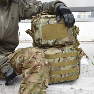 Custom Nylon Fabric Combat <strong>Backpacks</strong> Durable Waterproof Light <strong>Weight</strong> Molle Tactical <strong>Backpack</strong> for Outdoor Training Hunting - Product Image 3